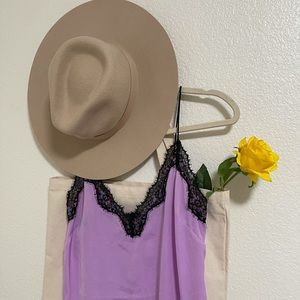 Urban Outfitters Lace Slip in Lavender